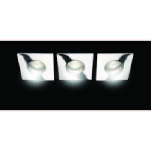 Keswick Fixed Square Downlight Chrome