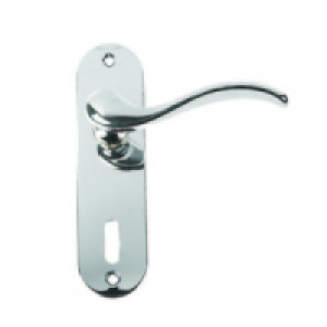 Urfic Geneva Lock Handle Polished Nickel