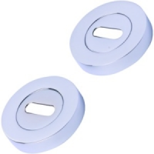 Wickes Keyhole Escutcheon Chrome