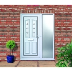 Wickes Trent 1 Sidelight uPVC Door 2 Panel 2085x1520mm Left  £659.00