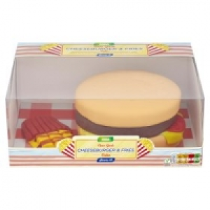 Asda Asda Cheeseburger & Fries Cake