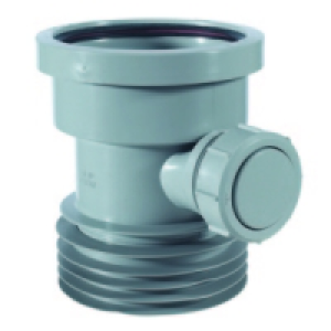 Drain Connector with Boss Grey DC1-GR-BO