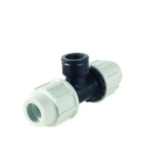 20mm x 1/2in x 20mm Tee Female BSP 7140