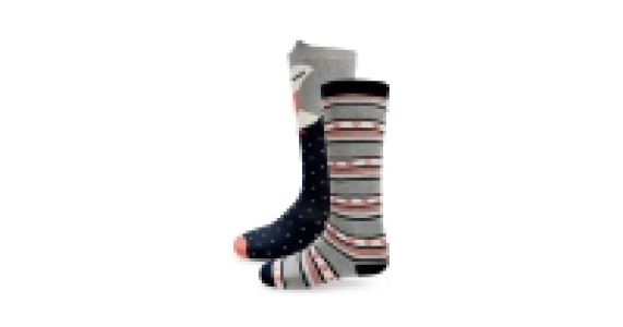 Owl Ladies Welly Socks 2 Pack