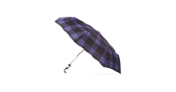 Mens Red/Blue/Black Check Umbrella