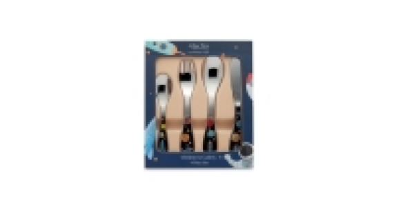 Childrens Space Design Cutlery Set