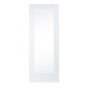 Wickes Winrow Internal Moulded Door White Glazed Primed 1 Pa