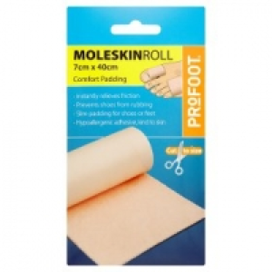 Asda Moleskin Moleskin Role Comfort Padding 7cm x 40cm
