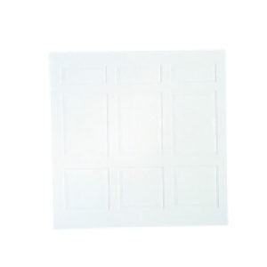 Wickes Marlow Glosswhite Canopy Garage Door 2286x2134mm