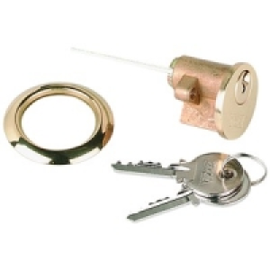 Wickes Replacement Lock Cylinder Brass Effect