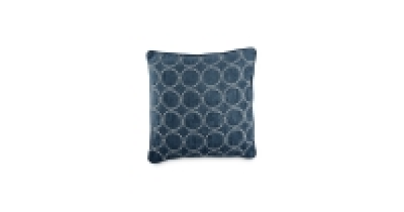 Blue Loops Decorative Cushion