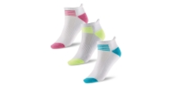 Ladies Running 3 Pack Trainer Socks