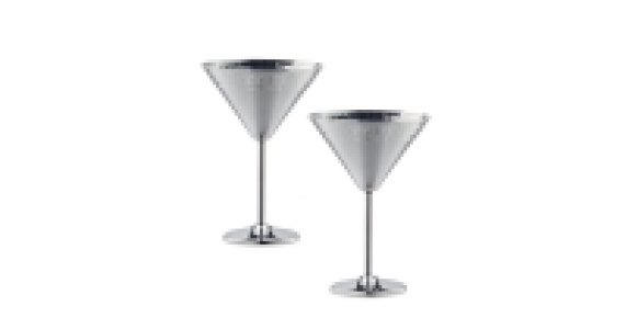 Silver Martini Glasses 2-Pack £9.99