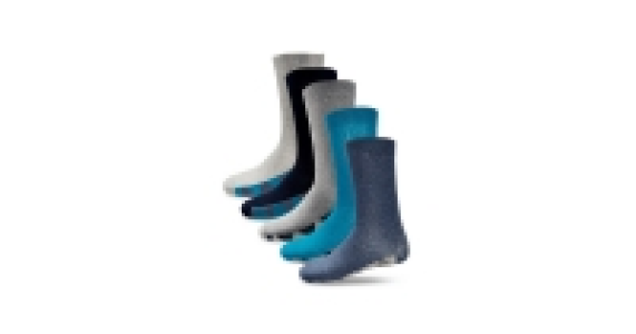 Mens Argyle Footbed Socks 5-Pack