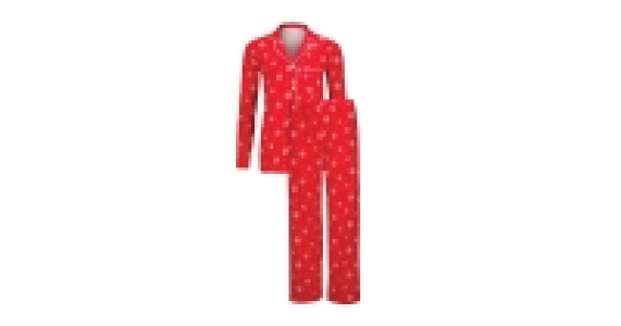 Ladies Snowflake Flannel Pyjamas