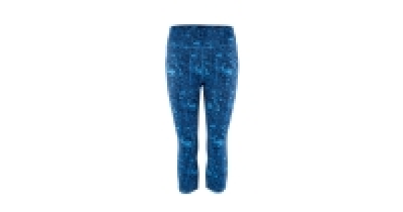 Ladies Printed Fitness Capri Pants