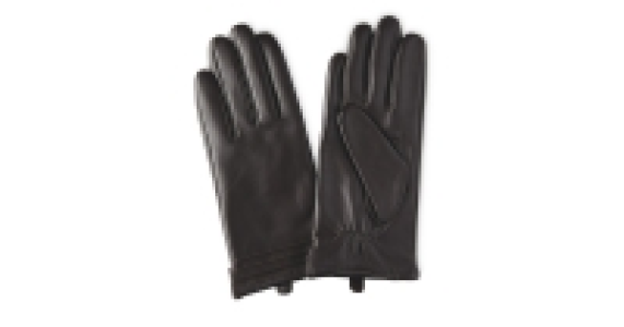 Straight Cuff Ladies Leather Gloves