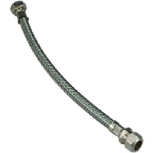 Flexible Tap Connector 15mmx1/2in PK6