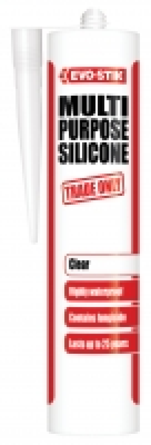 EVO-STIK Trade Only Multi-Purpose Silicone - clear