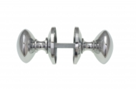 Wickes Victorian Mortice Knob Set Chrome Finish £13.99