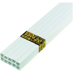 Mini Trunking 16x16mmx3m White PK10