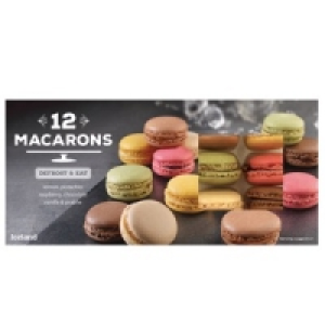 Iceland 12 Macarons 132g £3.00