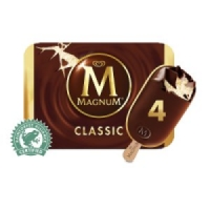 Magnum Classic Ice Cream 4 x 110ml £3.69