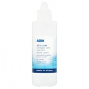Asda Asda All in One Contact Lens Solution Travel Pack