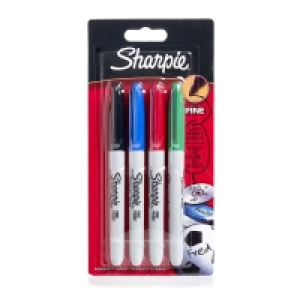 - Sharpie Permanent Markers Ultra Fine Point Assorted Colour