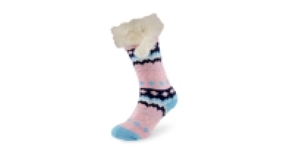 Ladies Fairisle Slipper Socks £3.99