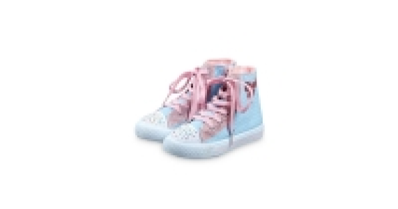 Girls Spotty Hi - Top Light Pumps