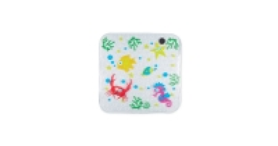 Kids Sealife Design Square Bath Mat