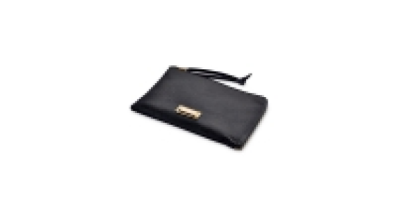 Gold/Black Reversible Clutch