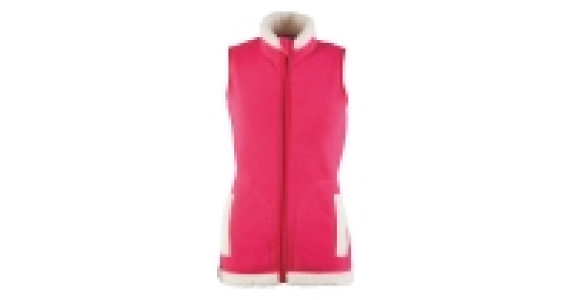 Ladies Sherpa Gilet £12.99