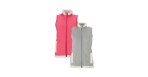 Ladies Sherpa Gilet £12.99