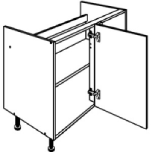 Daytona Corner Base Unit 1000mm