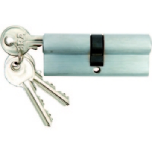 Wickes Euro Cylinder 40/40 Chrome