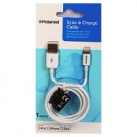 Asda Polaroid iPhone Lightning Sync and Charge Cable White