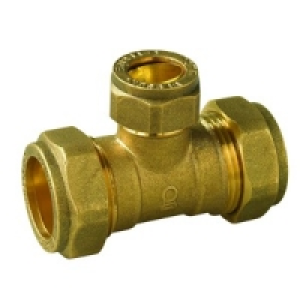 Wickes  Compression Tee 22x22x15mm