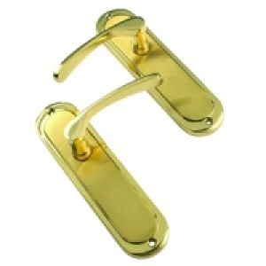 Wickes Dubai Latch Handle Brass