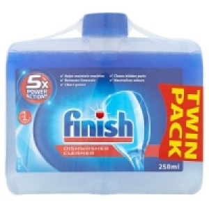 Finish Dishwasher Cleaner Twin Pack 2 x 250ml