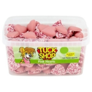Tuck Shop Pink Hearts 120 Pieces 5p