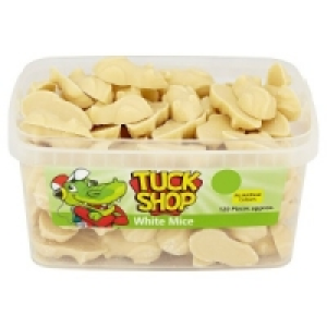 Tuck Shop White Mice 120 Pieces 5p