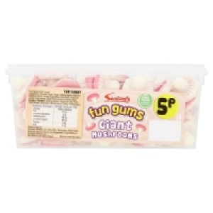 Swizzels Fun Gums Giant Mushrooms 120 Count