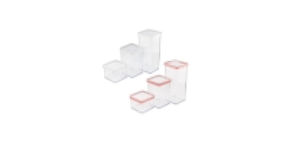 Square Food Storage Boxes 3-Pack