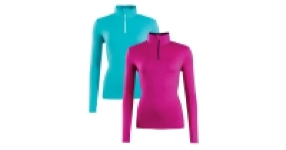 Ladies Merino Zip Neck Top £19.99