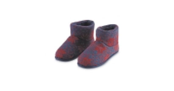 Mens Fair Isle Boot Slippers £4.99