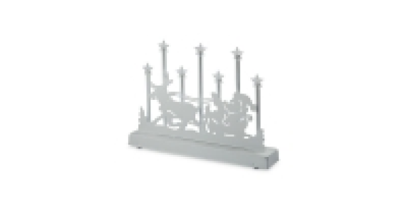 Santa Sleigh Candle Arch