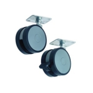 Wickes Sliding Doors Castor 2 Pack