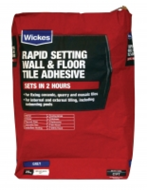 Wickes Rapid Setting Tile Adhesive 25kg
